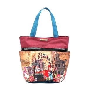 NICOLE LEE CADDY ORGANIZER BAG MEMORY OF ROME